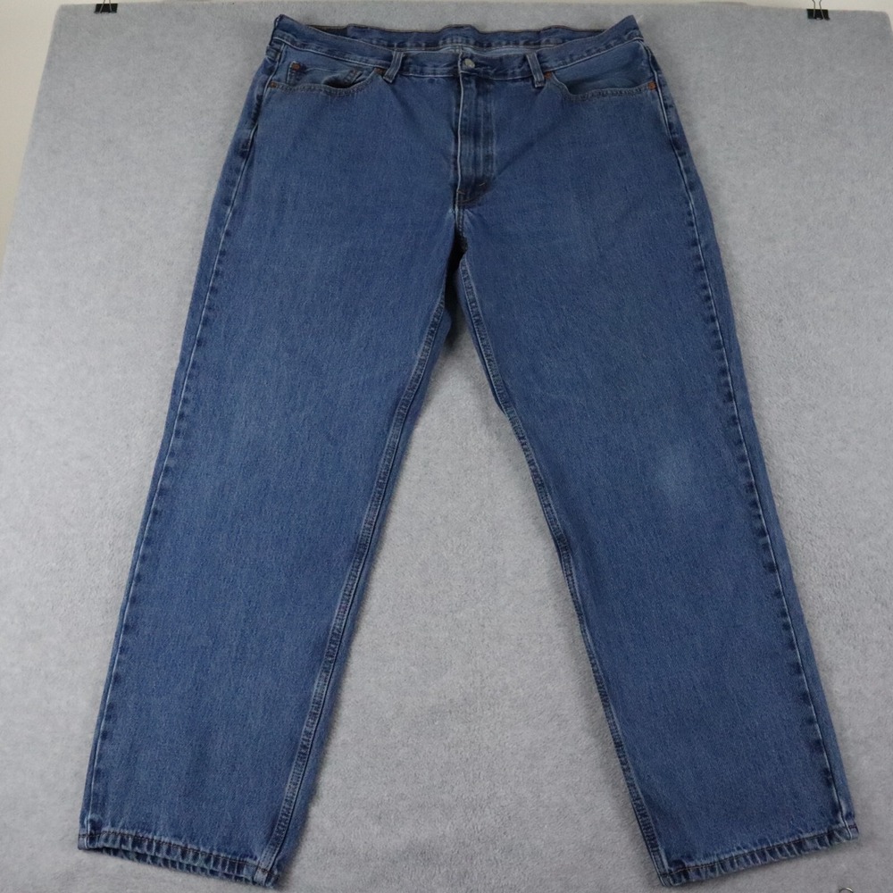 Levi's 550 Jeans Mens 42x32 Relaxed Fit 5-Pocket Cotton Denim Blue‎